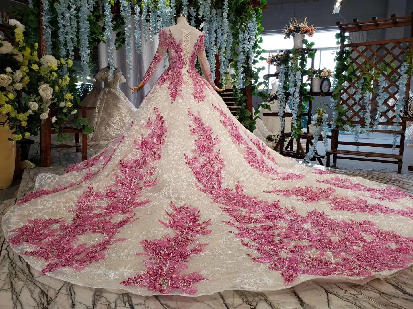 Розовое платье vestido de festa, Longo, винтажное роскошное бальное платье без рукавов, платья для выпускного вечера, кружевное платье с аппликацией из бисера, вечернее платье на заказ