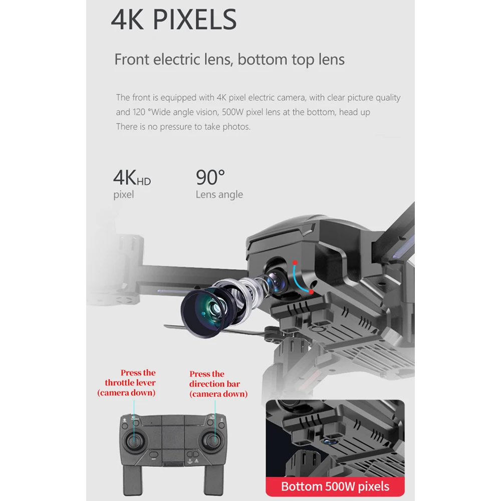 2021 новый s177 дрон gps 4k 5g wifi hd широкоуголь