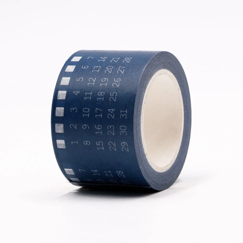 10 шт. 30 мм * м календари лента Washi широкий липкая клейкая Скрапбукинг Альбом DIY