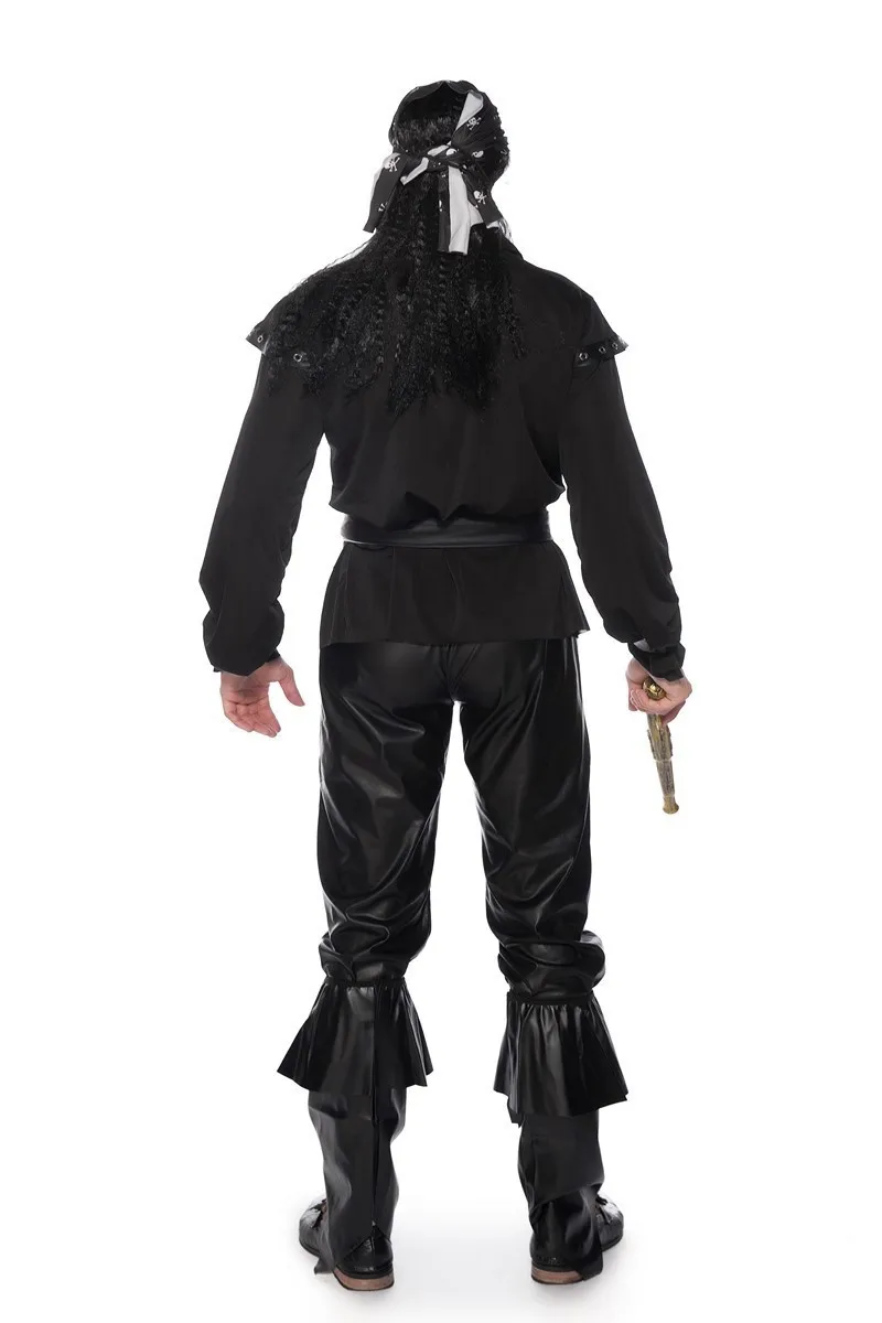 7 шт. костюм пиратского капитана на Хэллоуин одноглазный пиратской вечеринки