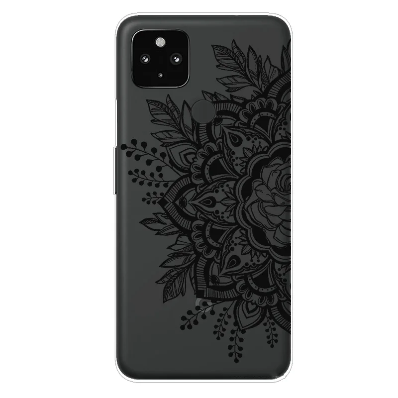 

For Google Pixel 4A 5G Case Transparent Soft TPU silicon Phone Cover For Google Pixel 5XL 4XL 5 4 XL Case Pixel 4A Clear Funda