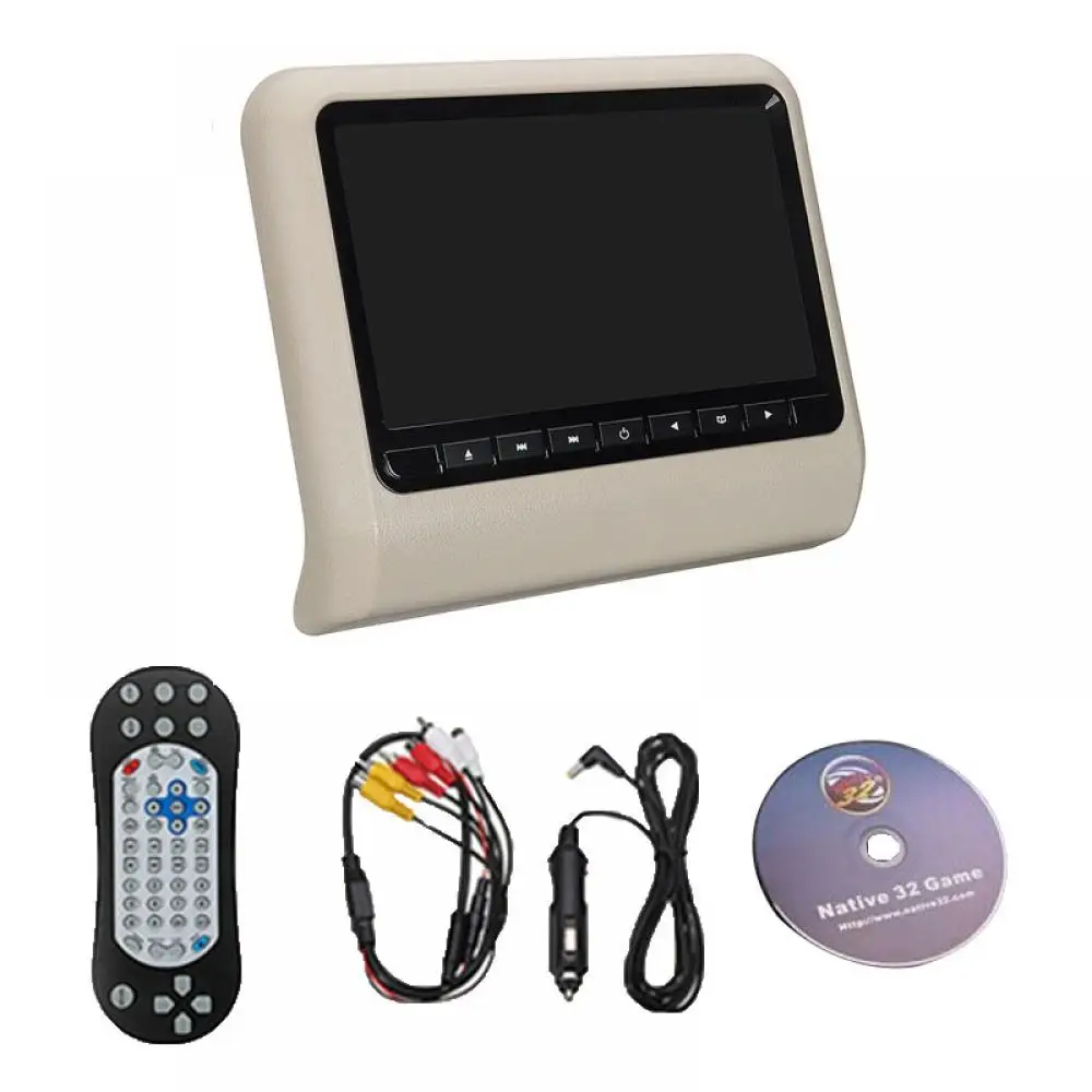 Автомобильный подголовник 12 В постоянного тока горячая Распродажа разноцветный