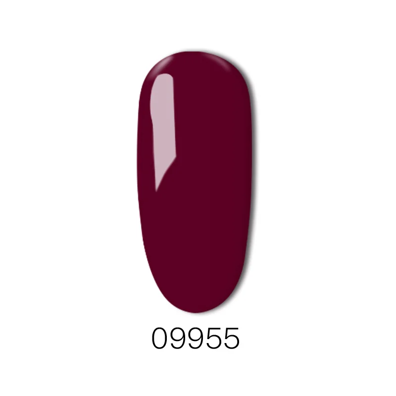 1 pc Nails Gel Polish Classic Red Soak Off Wine Red Color seires UV led lamp Hight quality Long Lasting Gel polish art nail - Цвет: 09955
