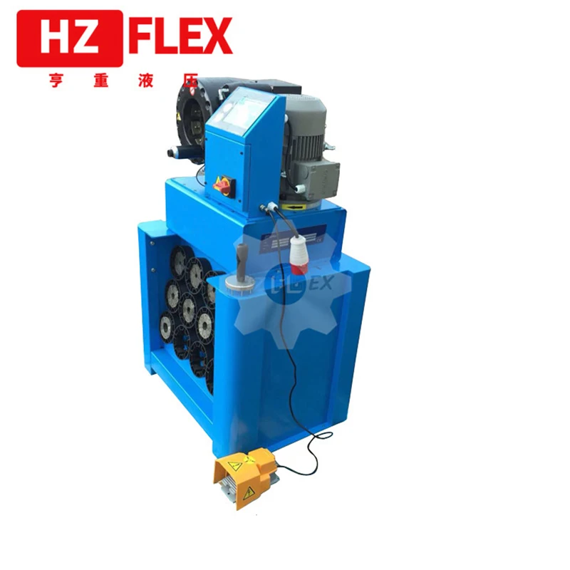 Мощный однофазный прессованный Гидравлический обжимной пресс 220 В 2 5 дюйма с