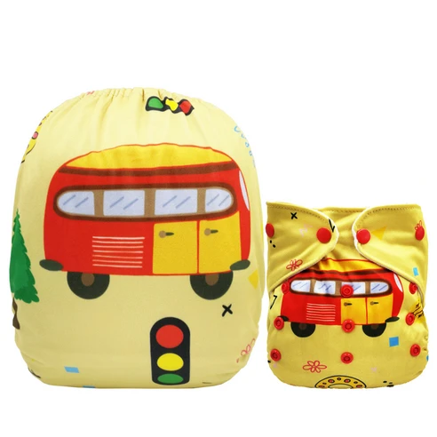 diaper cover 4 Ткань с полиуретановыми нитями Современная мультяшная карманная Детская Ткань подгузник для новорожденных девочек многоразовые подгузники один размер подходит от 3 до 15 кг - Цвет: diaper cover 4