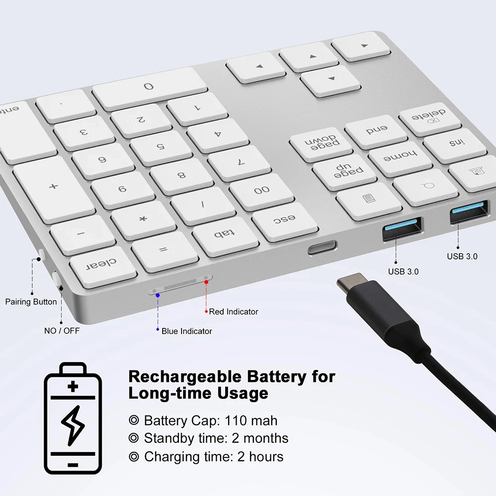 

Bluetooth- 2 1 USB 3,1 Gen 2, 34- USB3.0 HUB, IOS/Android/Windows