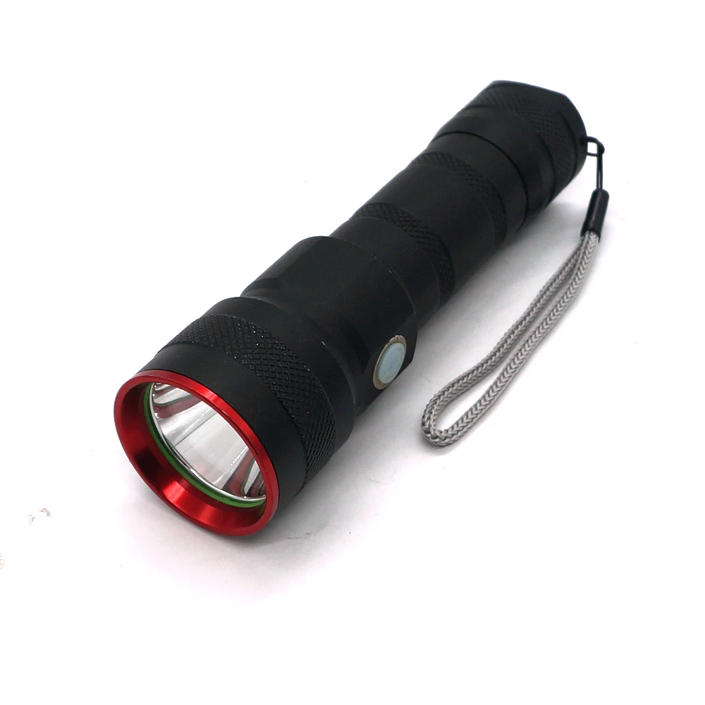 Светодиодный фонарик с USB-зарядкой и фиксированным фокусом мощный светодиодный