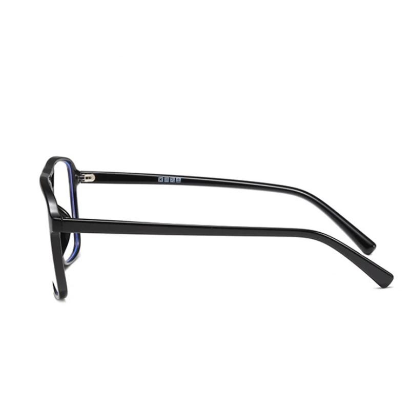 Очки с диоптриями TR90 квадратные прозрачные двойным лучом от-0 5 до-4