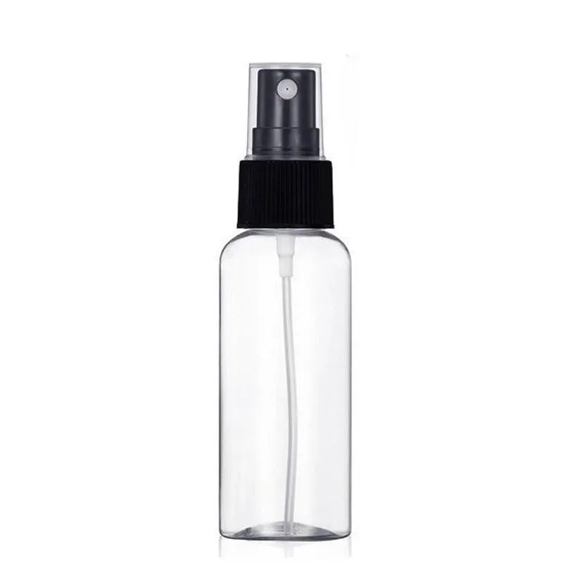 

1pc Portable Empty Spray Bottles 50/80/120ml Refillable Container Travel Transparent Plastic Perfume Bottle Non-toxic