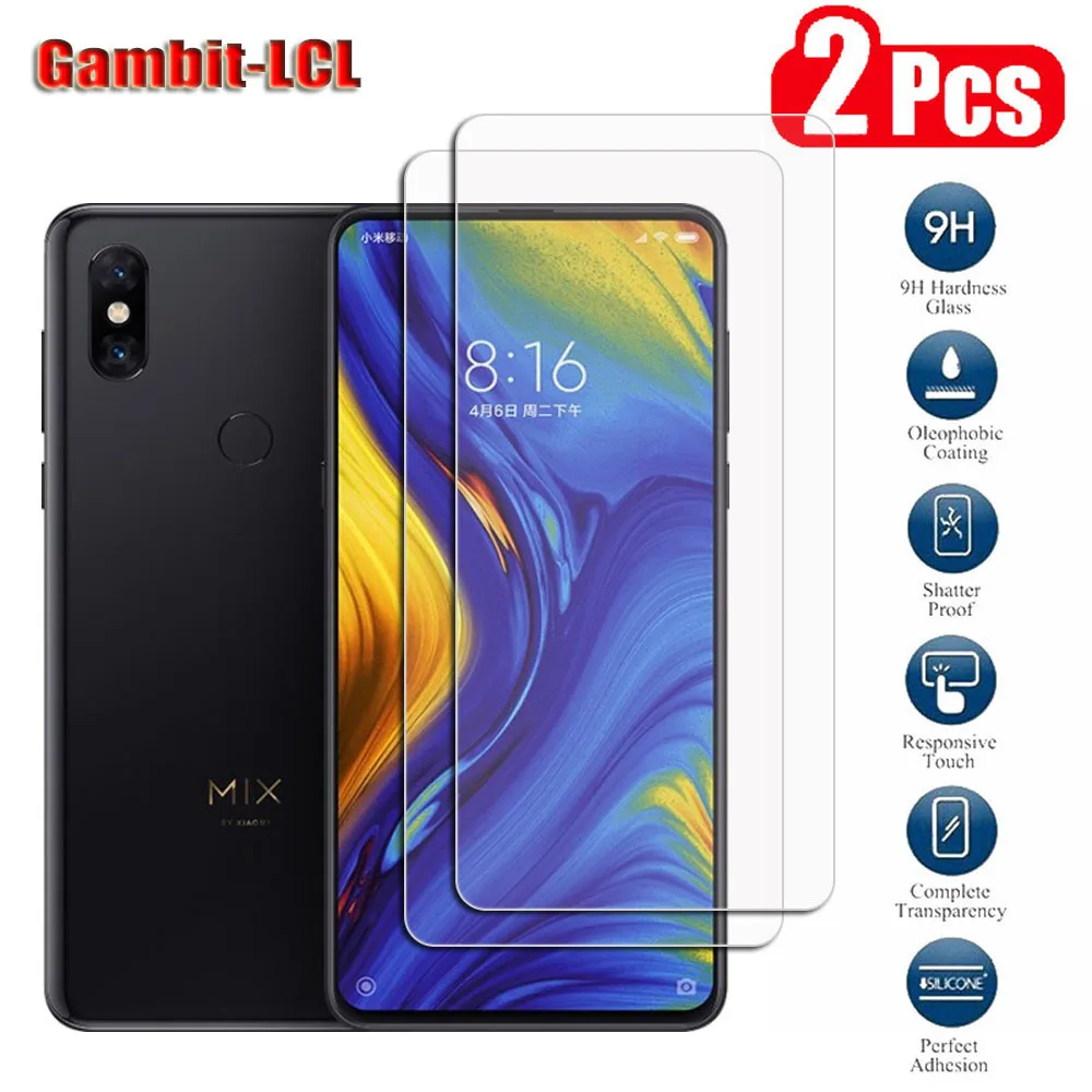 9H Original Protective Tempered Glass For Xiaomi Mi Mix 3 5G Mix3 6.39 M1810E5A M1810E5GG Phone Screen Protector Cover Film
