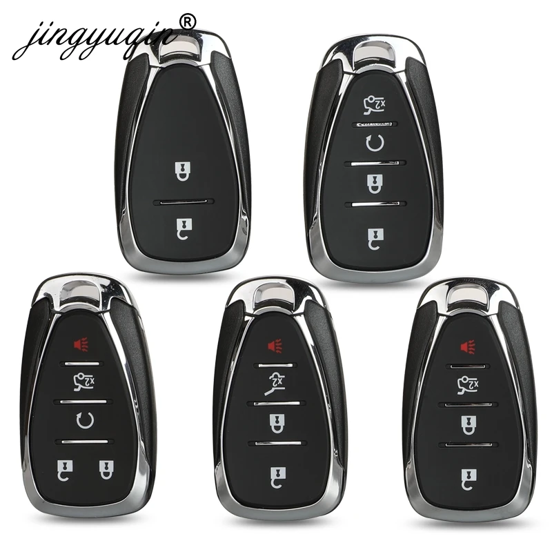 Jingyuqin умный пульт дистанционного ключа оболочки замена для Chevrolet Cruze Malibu Camaro 2/3/4 4/5
