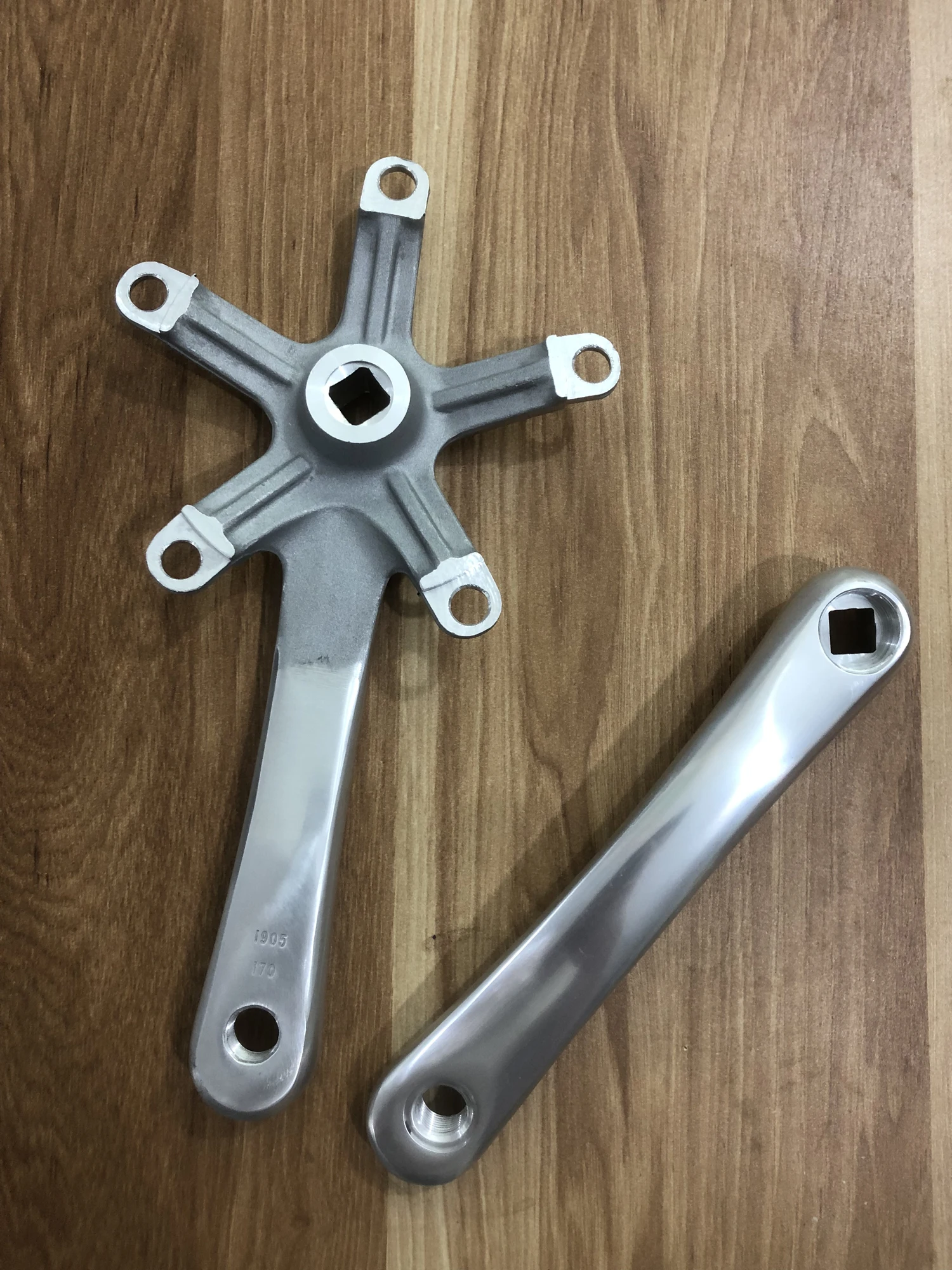 Fixie Велосипедное кольцо односкоростное колесо 46T 170 мм алюминиевый фиксированный