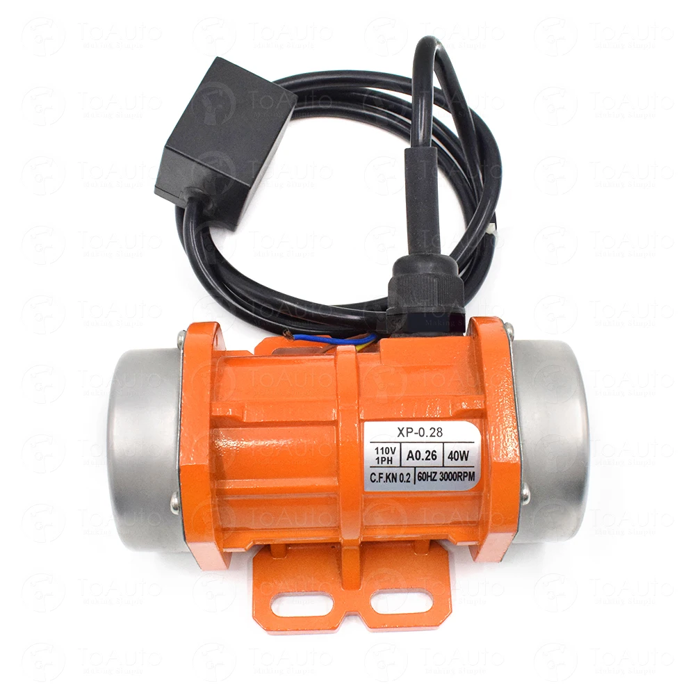 Вибрационный Мотор с вибрирующим двигателем 110 в 40 Вт для вибрационной