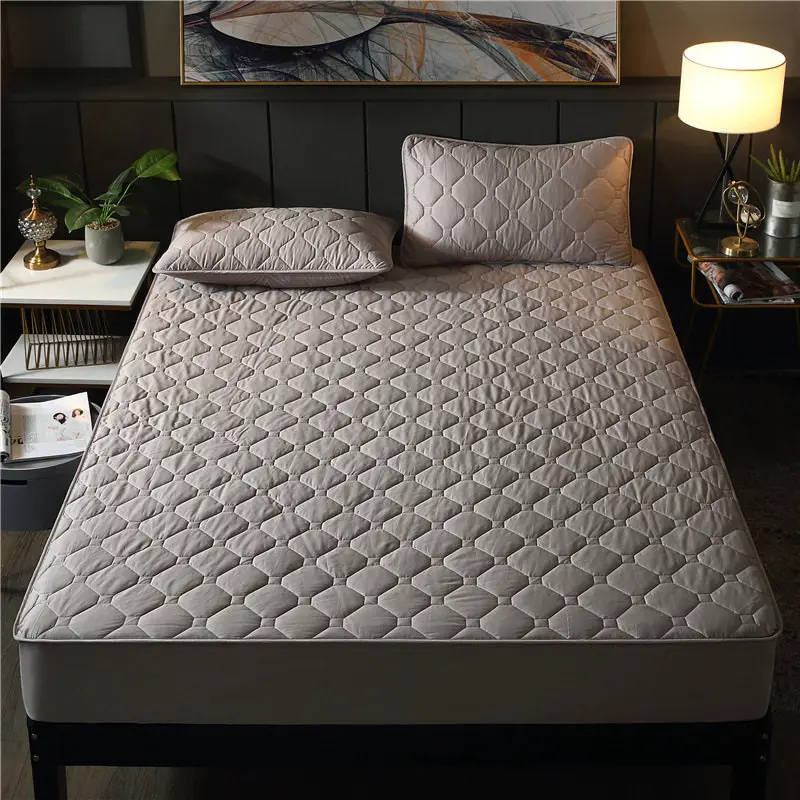 B 1pc mattress cover 5-15 см Высота Универсальное покрытие матраса для кровати 8 размеров Матрас протектор простыня закрывает кожу стеганое хлопковое покрывало для кровати - Цвет: B 1pc mattress cover