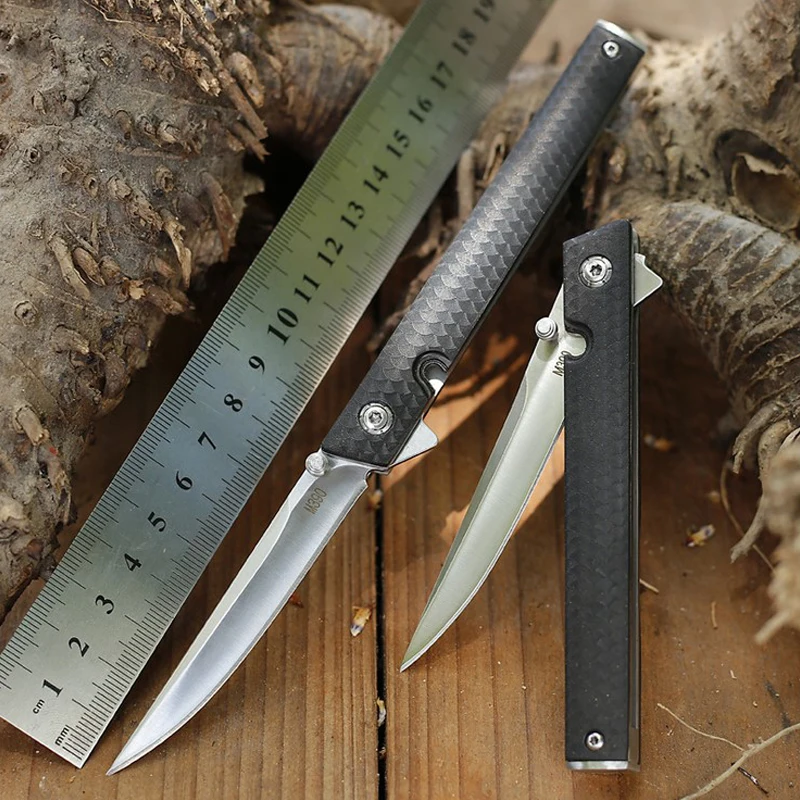Фото Складной нож M390 компактный карманный высокой твердости для кемпинга охотничьего