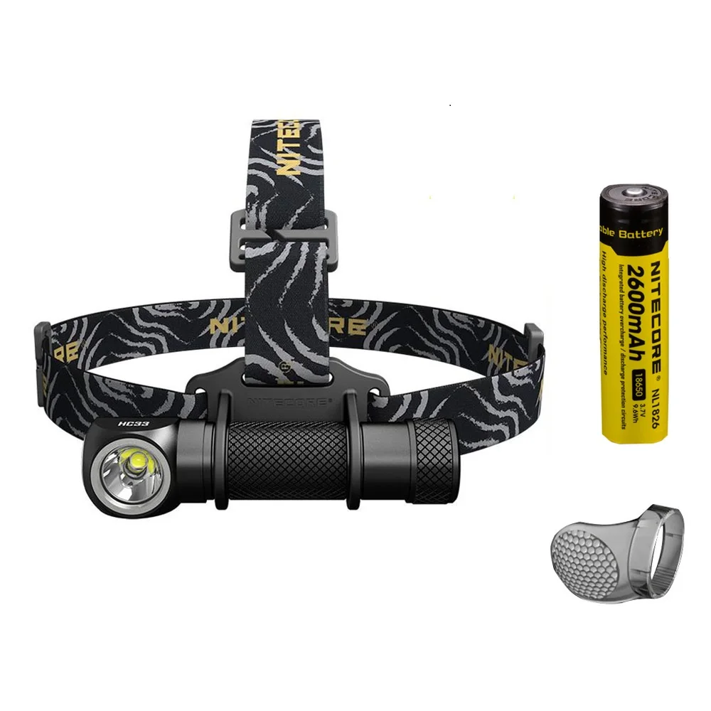 2019 Nitecore HC33 фар CREE XHP35 светодиодный 1800 люмен фары фонарик на 18650 Батарея для