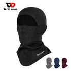 WEST BIKINGЗимний ветрозащитный велосипедный шарф для бега на открытом воздухе, велосипедная маска для лица, повязка на голову для мужчин и женщин, велосипедная повязка для спорта