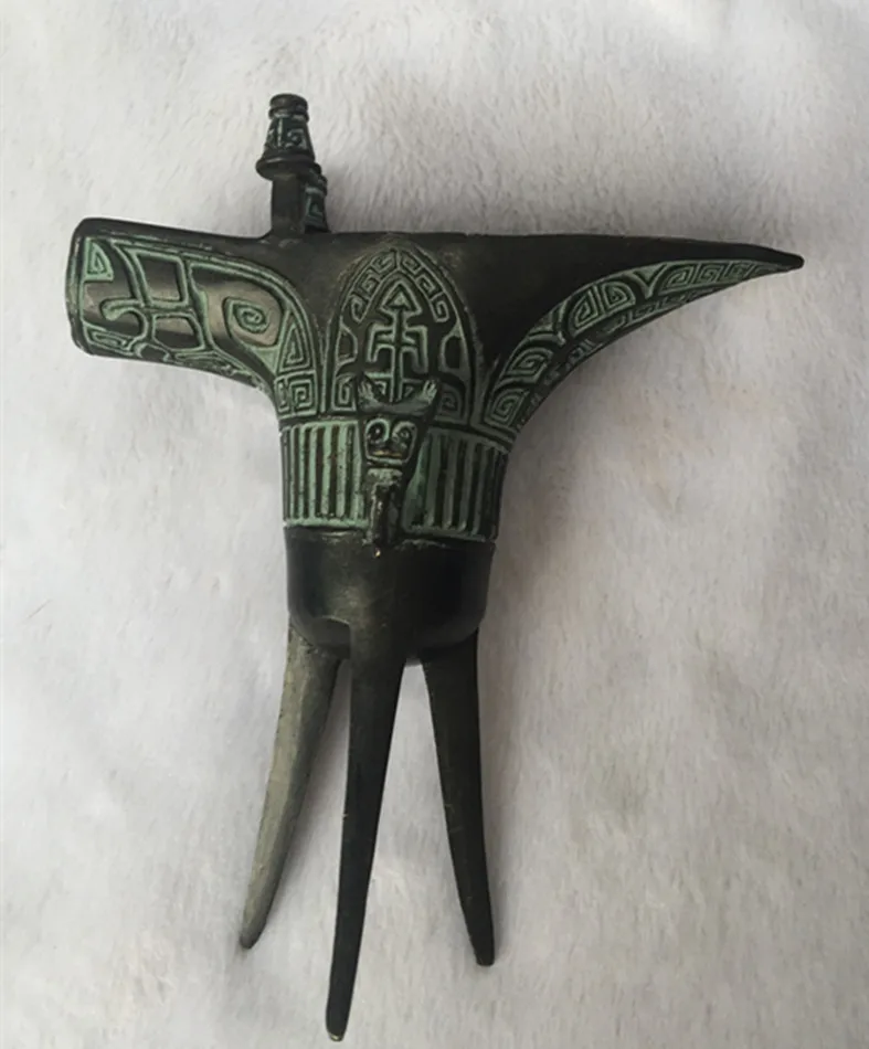 

Ancient bronze glass copper Cup in the Warring States Period