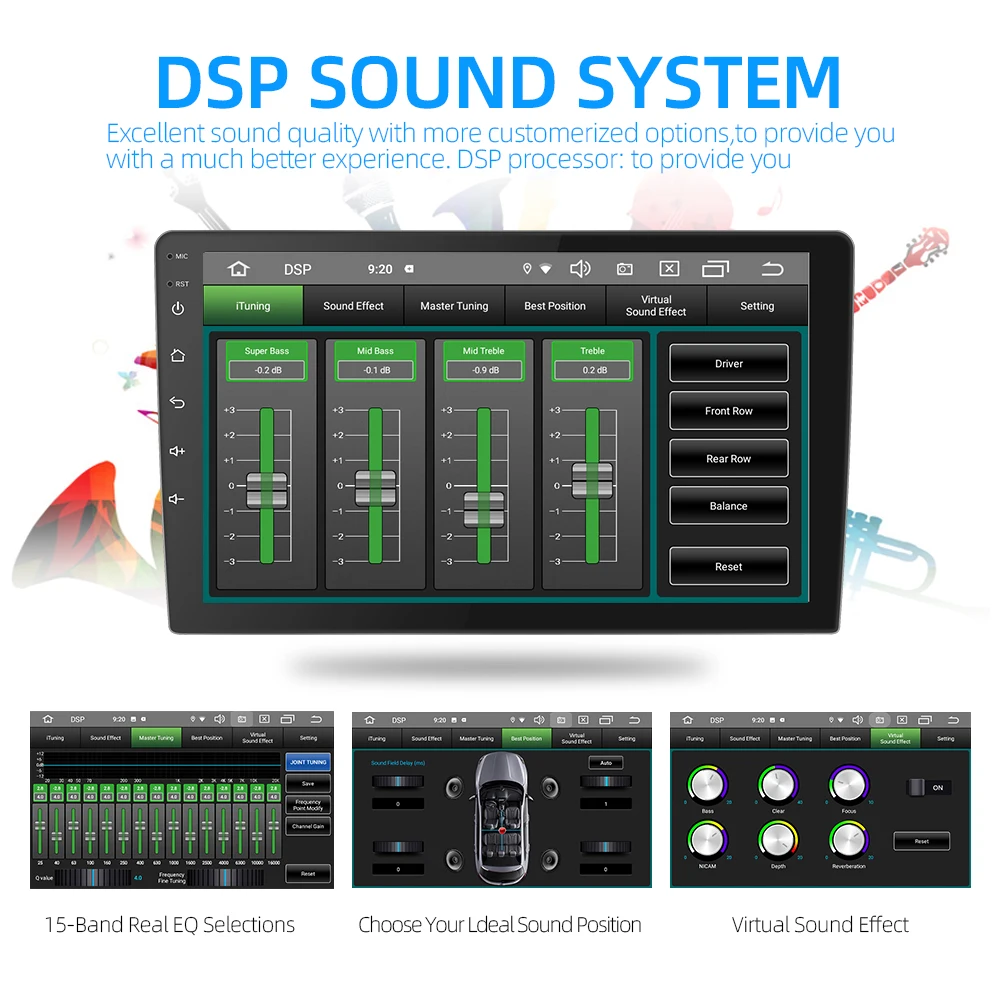 Автомагнитола 2 din 9 дюймов Android 0 DSP 2.5D IPS экран GPS навигация Wi Fi для KIA RIO K2 MP5