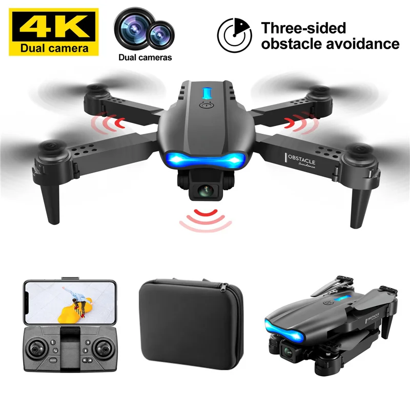 

NEW K3 Drone With 4k HD Dual Camera WIFI FPV Three-Ways Obstacle Avoidance Aerial Photography Rc Quadcopter Helicopter Dron Toys