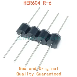 20PCS HER604 R-6 P600 6A 400V Fast recovery diode