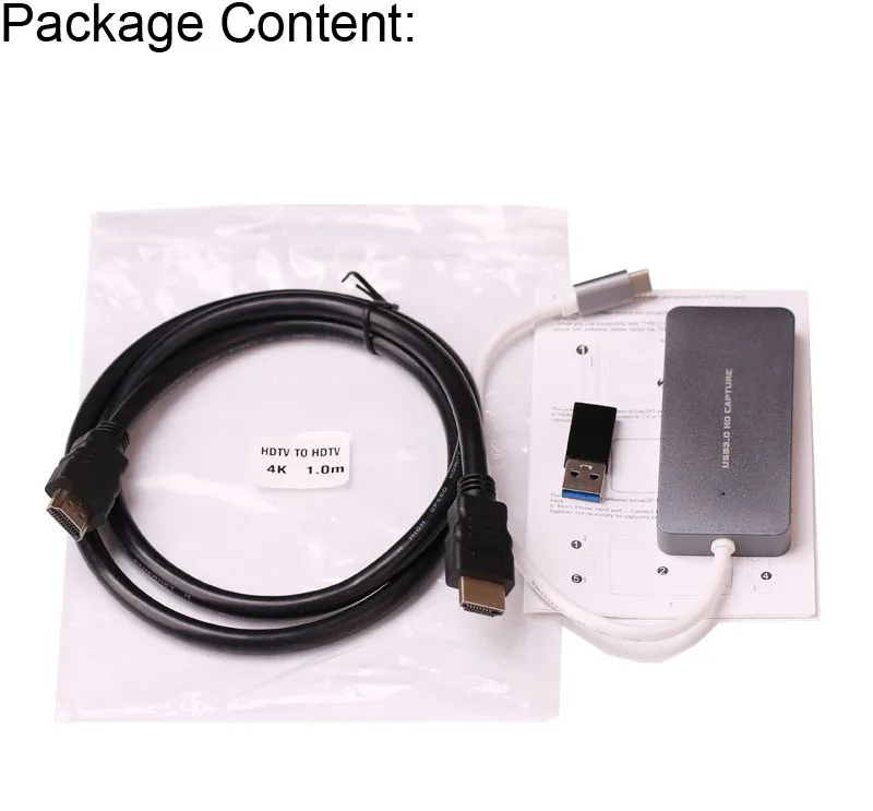 HDMI к type C USB 3,0 1080P ТВ-программы PC игра видео Захват карты рекордер для Macbook Windows Win10 потоковая трансляция в прямом эфире