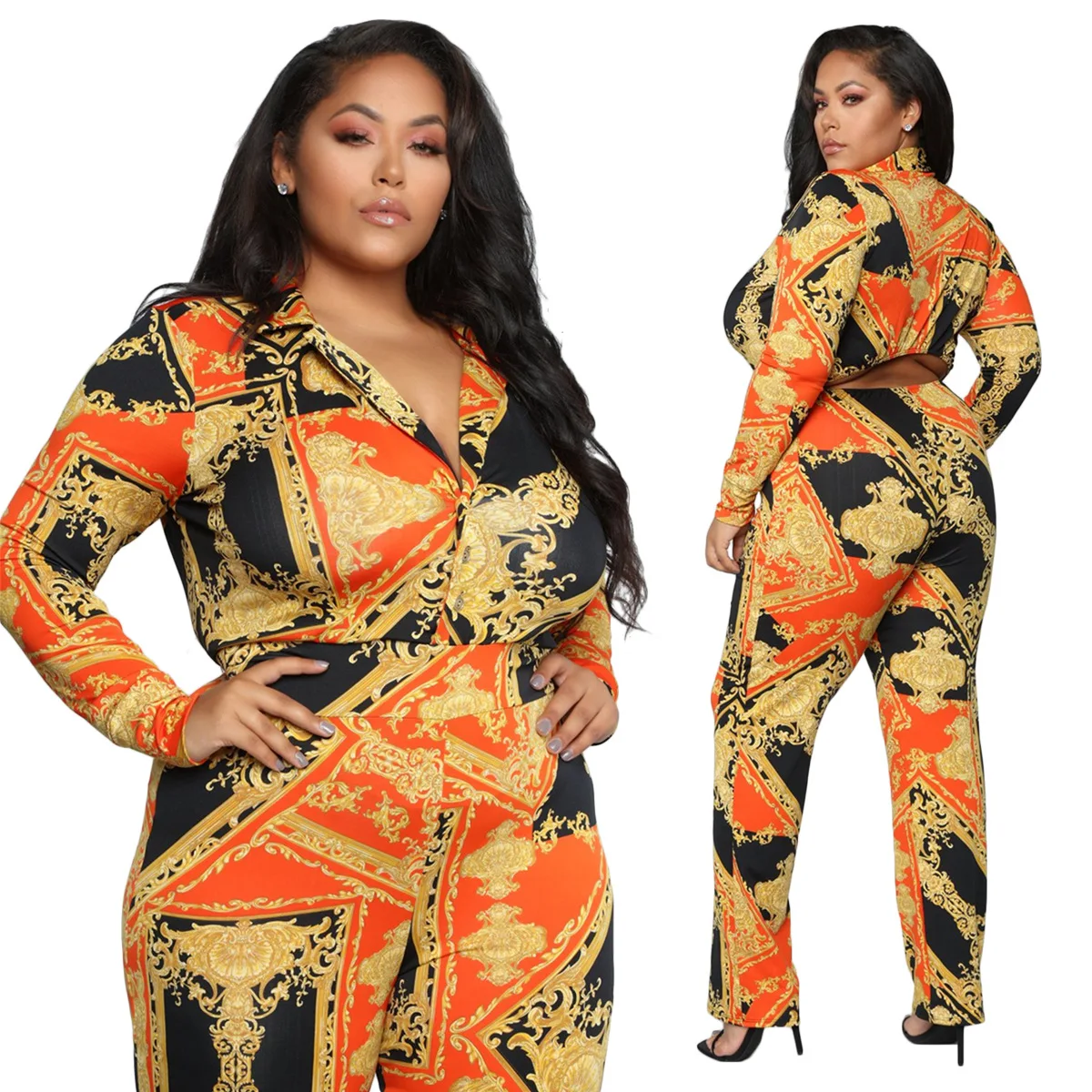 Новинка 2019 года. Модные женские Комбинезоны для ночных клубов с v образным