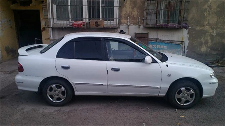 Для maxima спойлер 2006 2010 Kia jsXK Спойлер ABS пластик Материал заднее крыло автомобиля