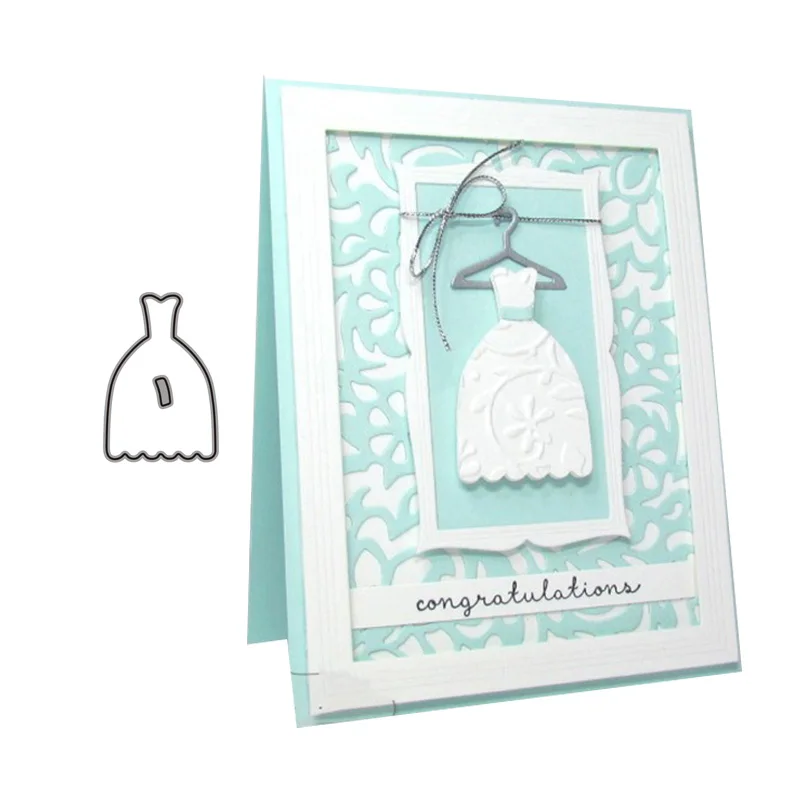 CH платье для вечеринки новый дизайн ремесло металлические Вырубные штампы