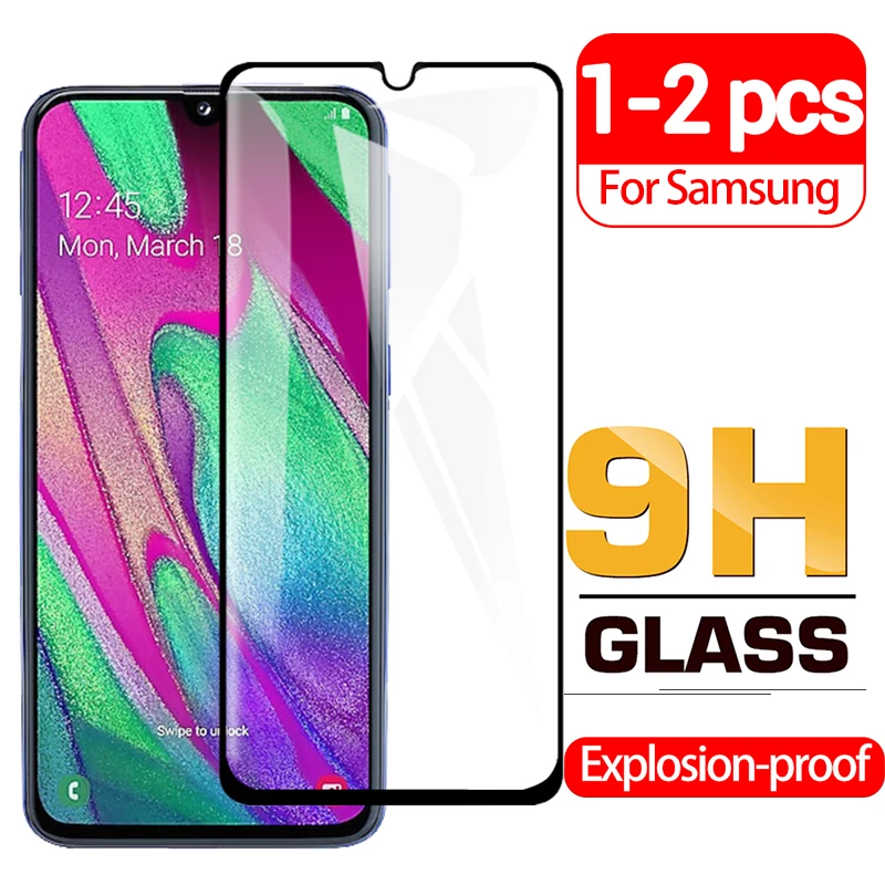 

1-2 шт. защитное стекло с полным покрытием для samsung Galaxy a40 a41, Защитное стекло для Samsung Galaxy a 40 a 41, пленка из закаленного стекла