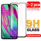 1-2 шт. защитное стекло с полным покрытием для samsung Galaxy a40 a41, Защитное стекло для Samsung Galaxy a 40 a 41, пленка из закаленного стекла