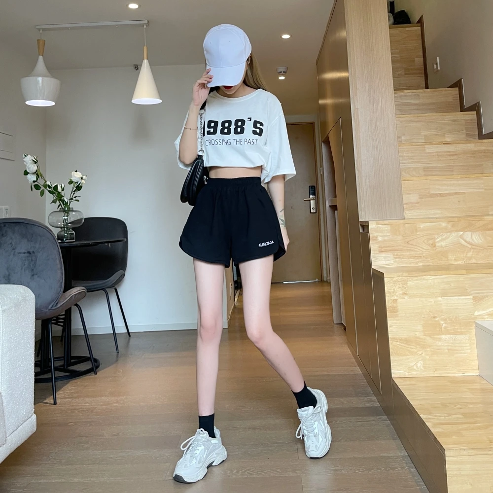 

The new Korean version of summer personality loose-fitting casual shorts Women