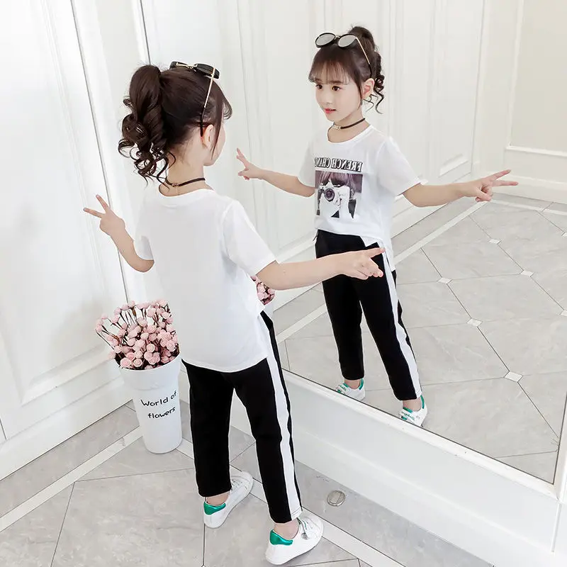 Детская одежда для мальчиков Летняя Одежда танцев в стиле хип хоп Комплекты со