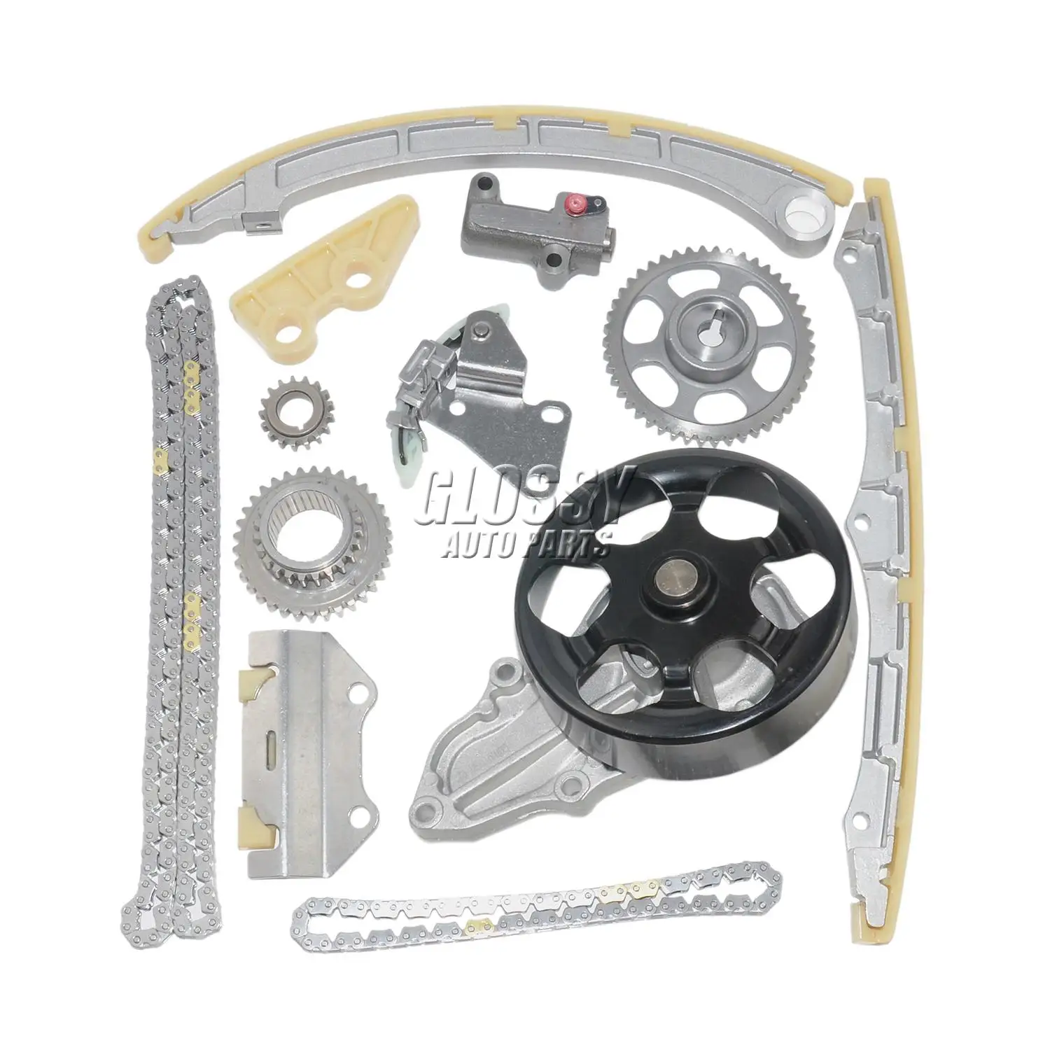 

AP03 Timing Chain + Gear + water pump Kit For Honda 2.4L K24 Accord CR-V 14401PPA004