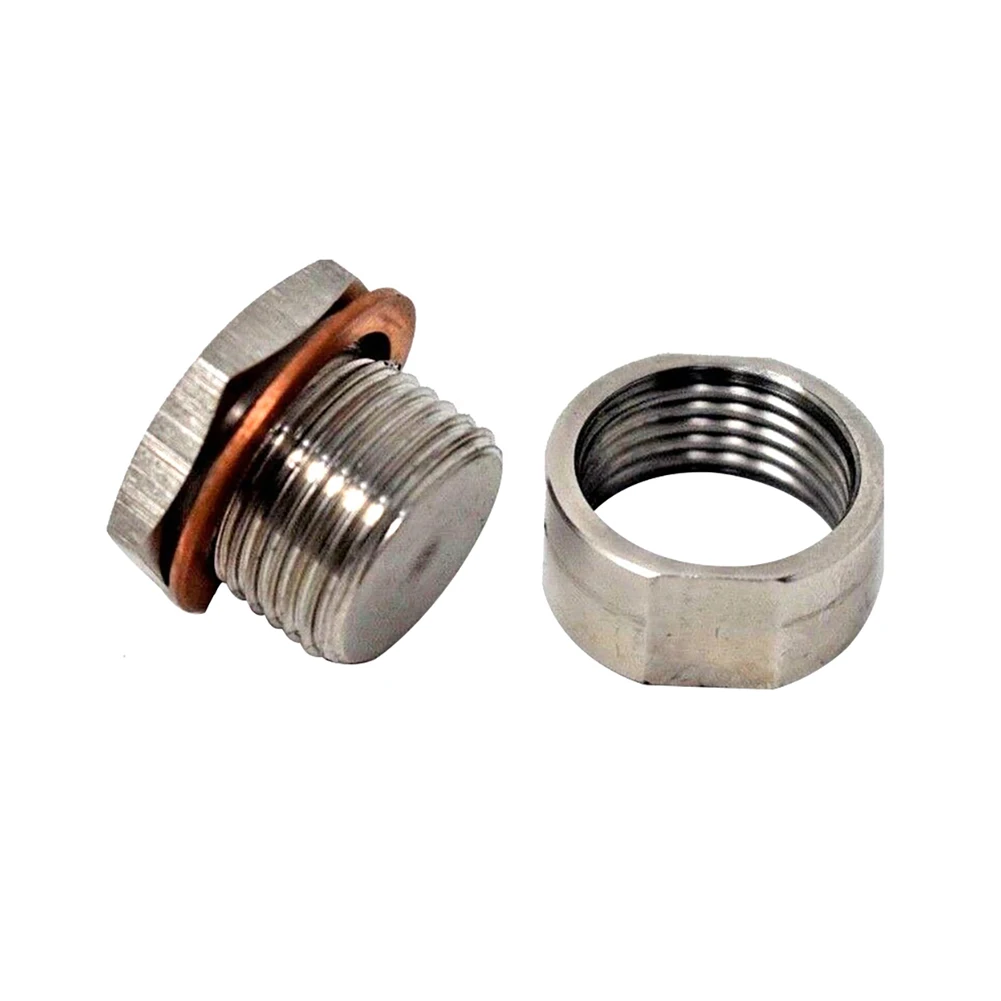 

Sensor Spacer Adapter Isolator Extender Angled Extender Spacer M18*1.5 Universal O2 Oxygen Sensor Adapter Car Accessories