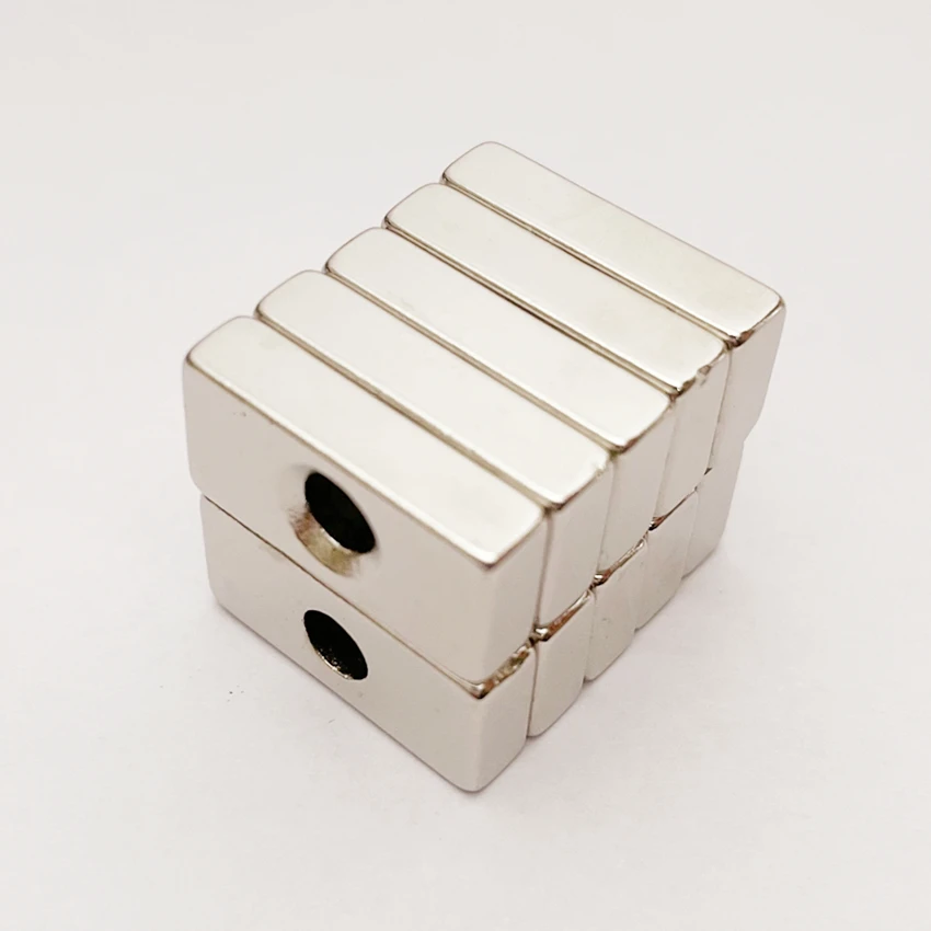 Небольшой потайной Блок Неодимовый магнит мощный редкоземельный постоянный на
