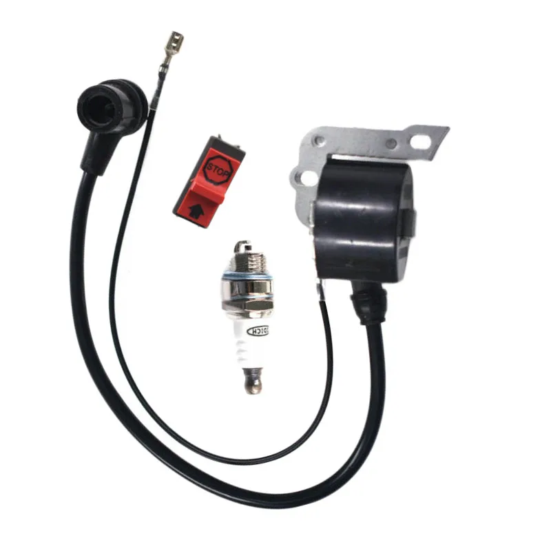 

For Husqvarna 50 51 55 254 257 261 272 Xp Engine Ignition Coil Switch Spark Plug