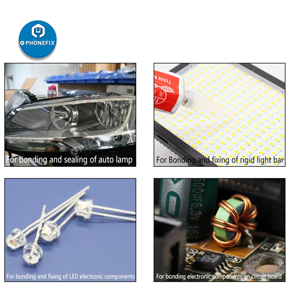 705 высокотемпературный прозрачный силиконовый резиновый изоляционный