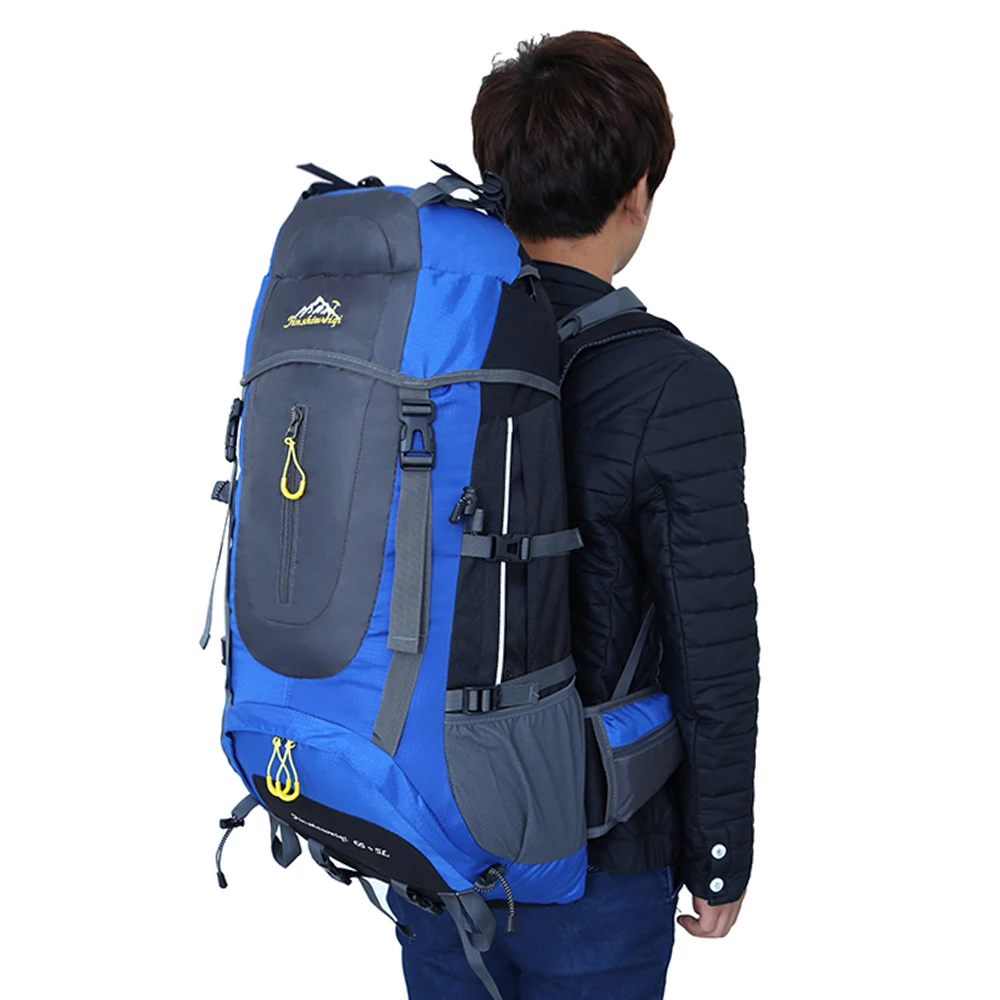 65L+ 5L мужская женская сумка для скалолазания, рюкзак для пеших прогулок, походный Повседневный дорожный рюкзак, тактические Спортивные Сумки