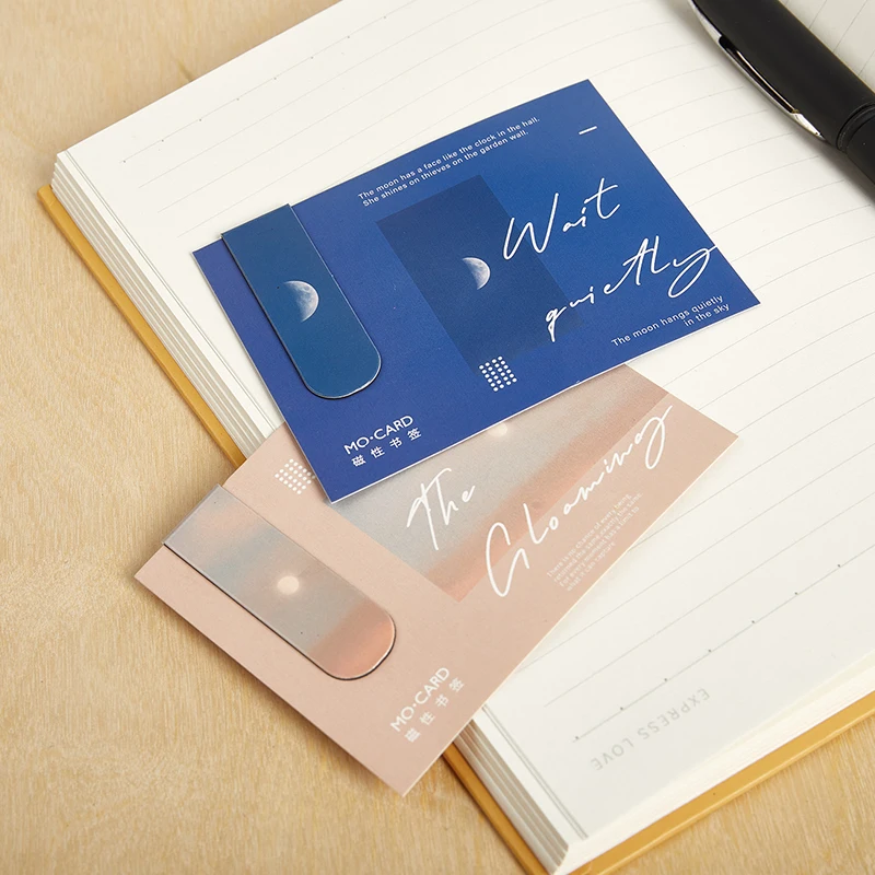 

Moon Magnet Magnetic Bookmarks Cute Magnet Page Markers Page Clips Bookmark
