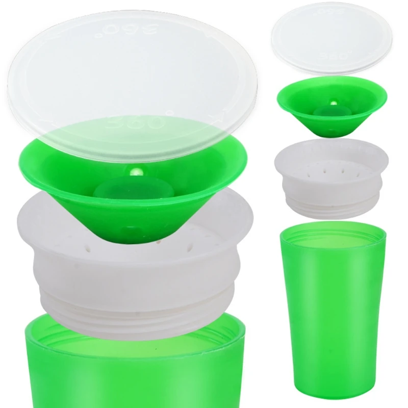 

Children Drink Training Cup 360 Degree Magic Drinking Prevent Leaking Cup Training Cups For Children Students