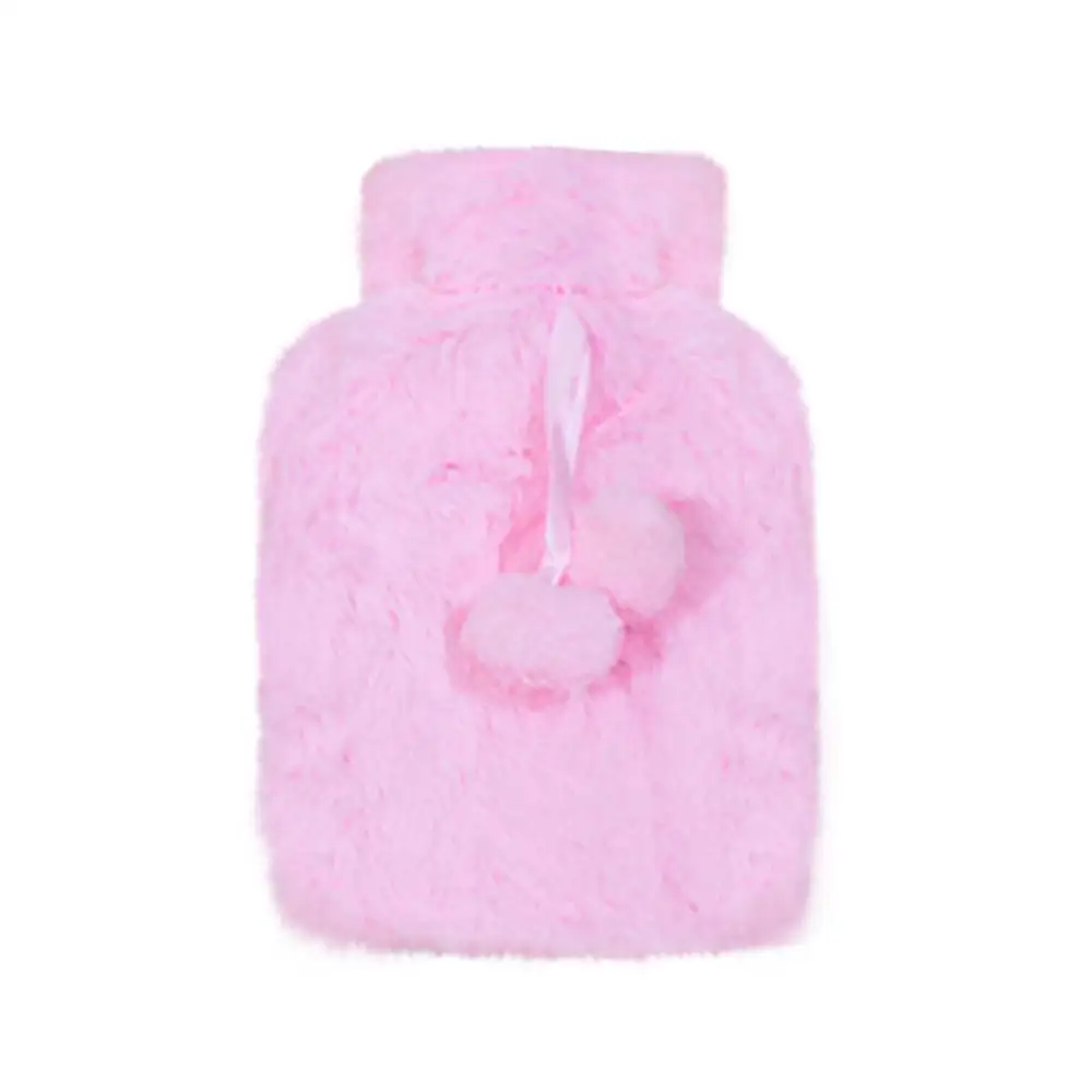 Грелка для рук бутылка горячей воды зимняя плюшевая портативная грелка живота