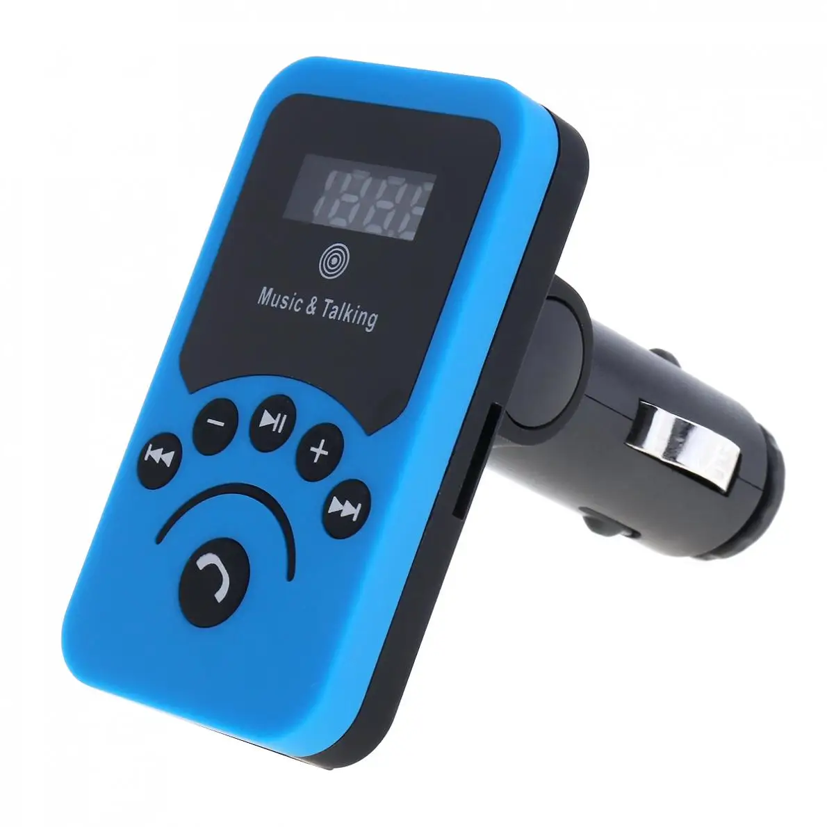 Автомобильный ЖК-синий Bluetooth MP3 музыкальный плеер комплект авто радио Hands-free