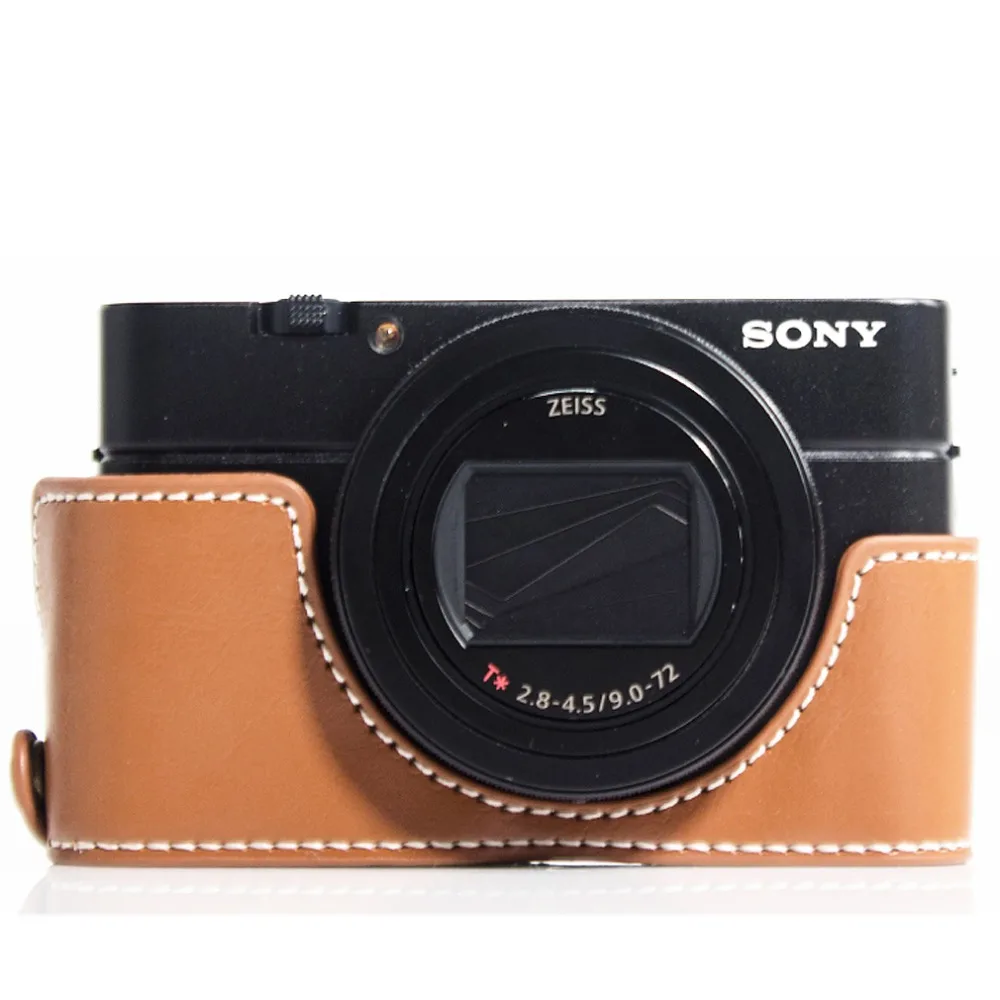 Искусственная кожа цифровая камера чехол сумка чехол для sony RX100VII M7 RX100VI M6 RX100V M5 RX100VA M5A RX100IV M4 RX100 III II я M3 M2