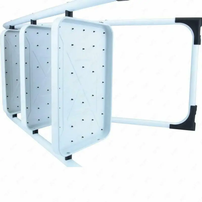 

New Non Slip 3 Level Step Stool Folding Ladder Safety Tread Kitchen Home Use