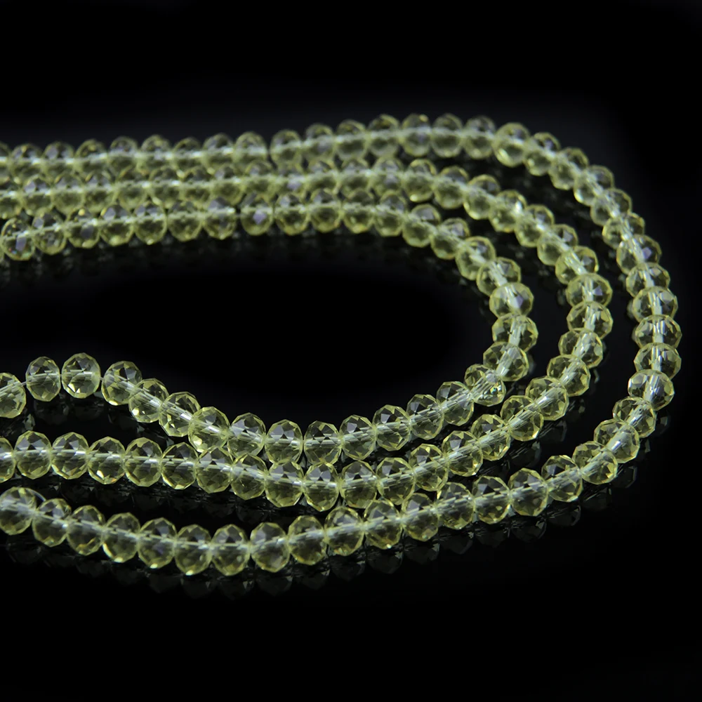 4 мм 1000 штук светильник желтый хрустальный стакан круглый бисер сделай сам