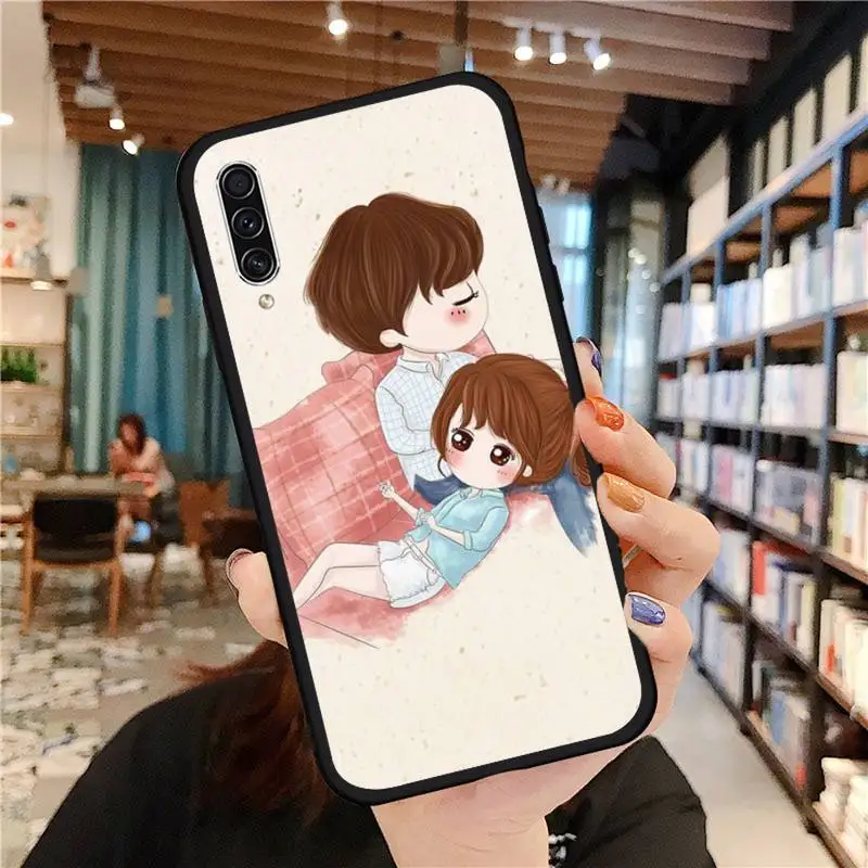 

lover boyfriend girlfriend Couplel Phone Case For Samsung galaxy A S note 10 7 8 9 20 30 31 40 50 51 70 71 21 s ultra plus
