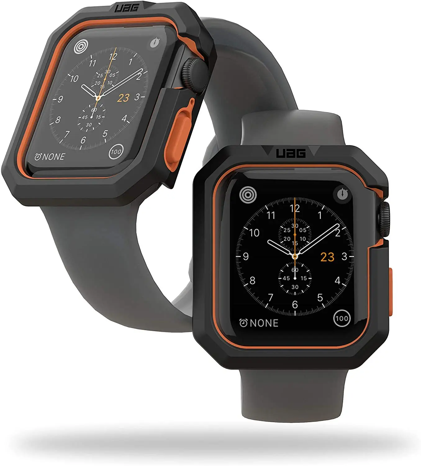 

Cover For Apple Watch case 44mm Tempered Glass for iWatch 44mm Protection Shell for apple watch series 6 SE 5 4 3 44mm Bumper