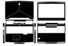 Наклейка для ноутбука, защитная пленка из углеродного волокна для Alienware 17 R4 ALW17C 17,3 дюйма с трекером Tobii Eye 2016