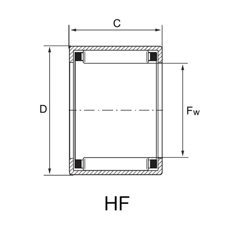 

2021 New 30PCS Silver Octagonal One Way Clutch Bearing Needle Roller 1.4x0.8x1.2cm Fit